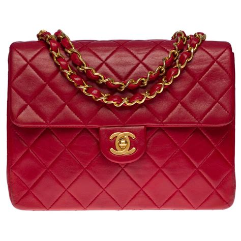 sac chanel rouge|chanel sacs.